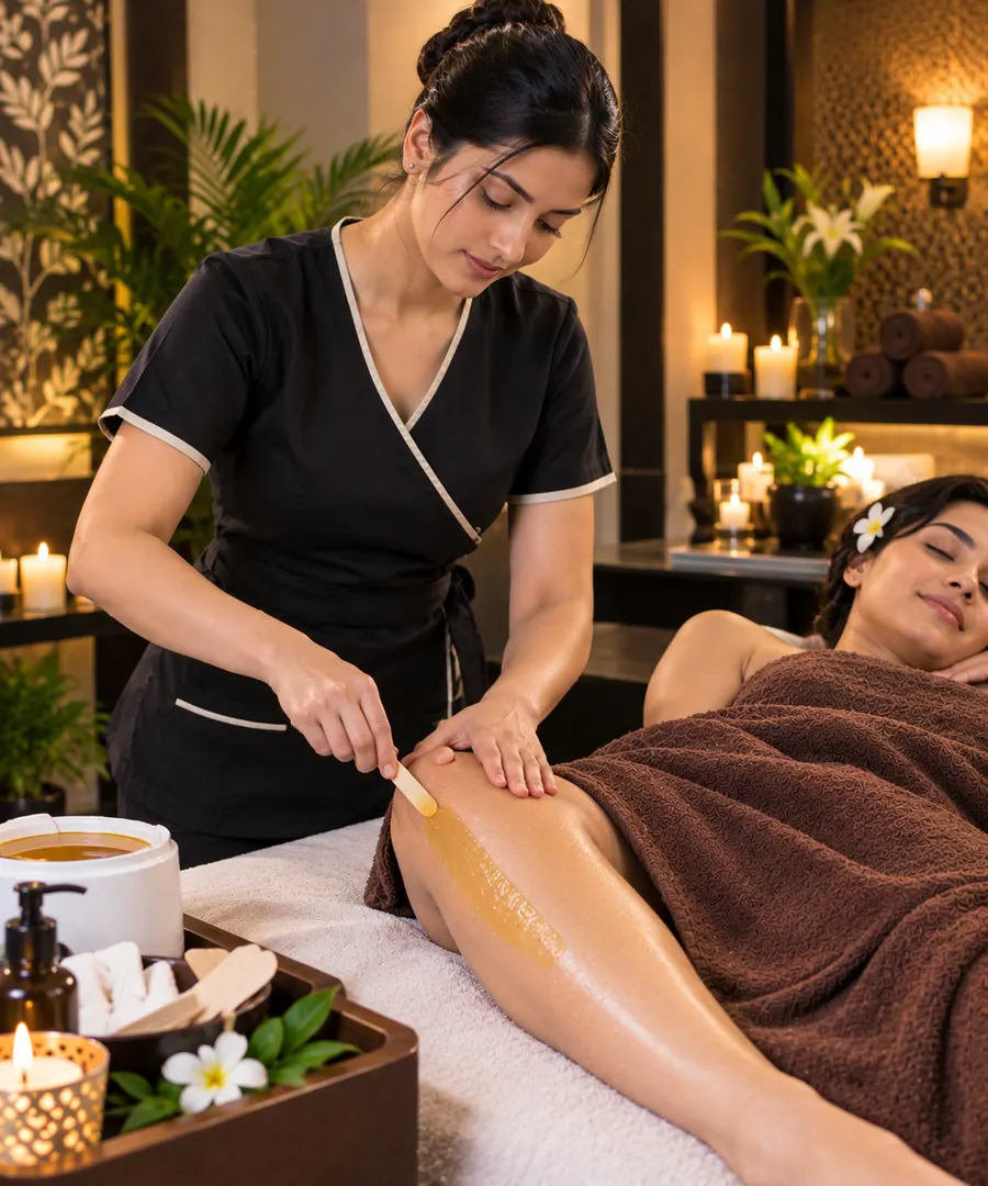 Professional body waxing service
